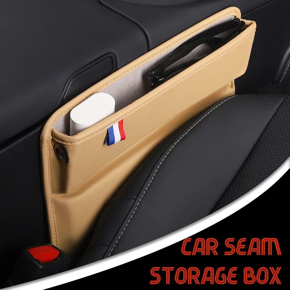 Relleno de Espacio para Asientos de Coche ASUBHA Beige 30x20 cm