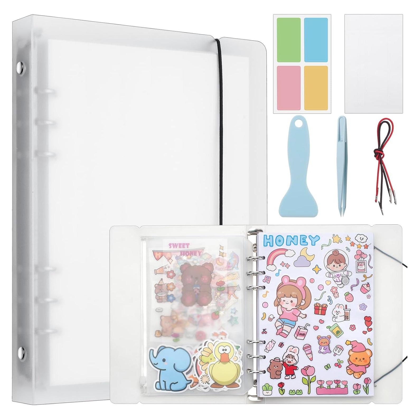 Álbum de Stickers Reutilizable A5 SUNEZLGO 200 Páginas