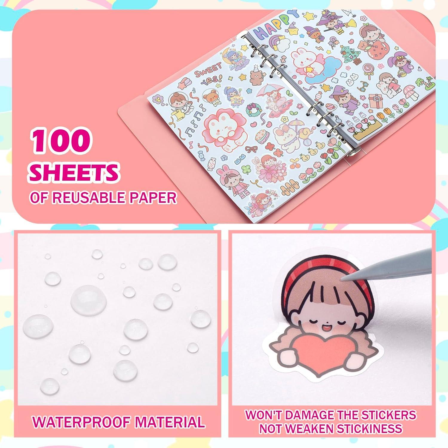 Álbum de Stickers Reutilizable A5 SUNEZLGO 200 Páginas