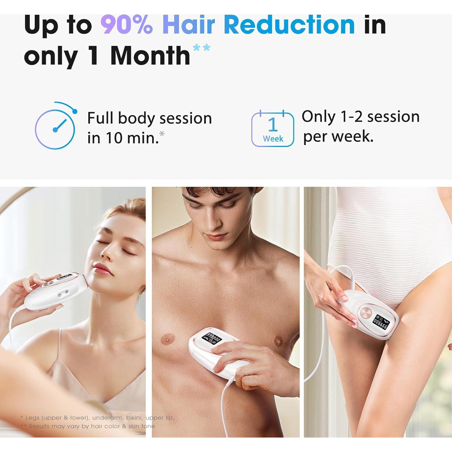 Depiladora Láser IPL Dongguan TM002 - Sin Dolor, 999K Destellos