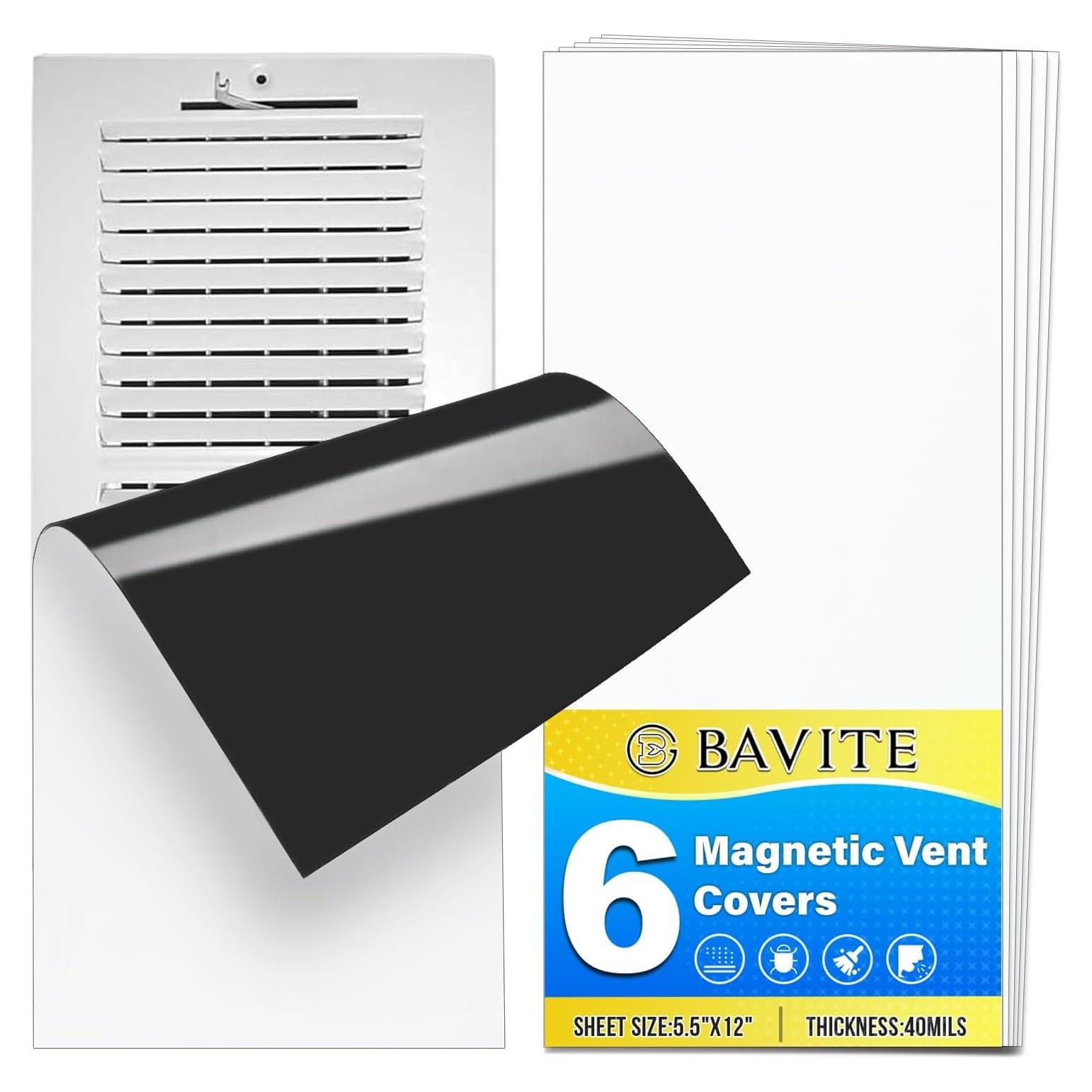 Cubiertas Magnéticas E BAVITE 6 Pack 13.97x30.48 cm