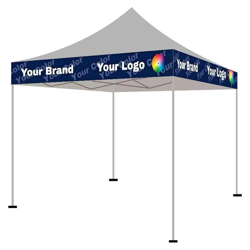 Banner Personalizable 3.05x1.22m y Valance Opcional Must NY