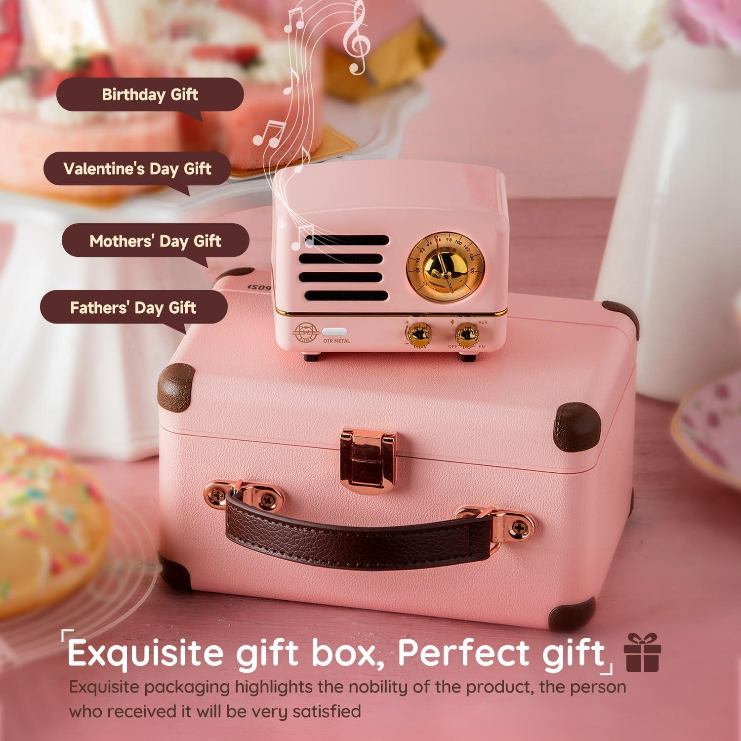 Altavoz Bluetooth Muzen OTR Retro Metal 10h Reproducción