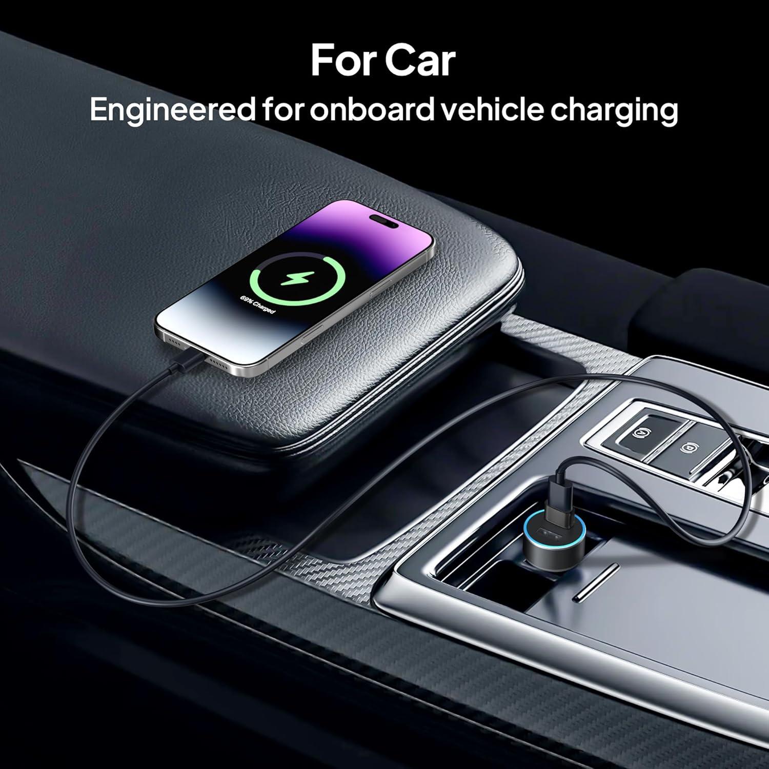 Adaptador USB-C a USB-A Basesailor 3 Pack Negro