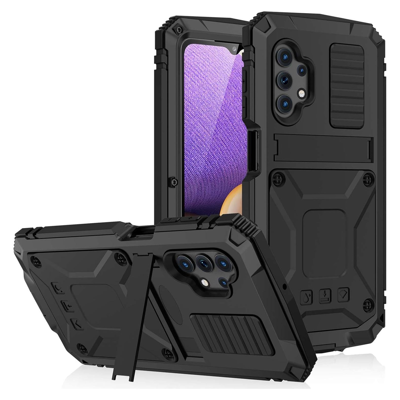 Funda de Metal para Samsung Galaxy A32 5G - Resistente a Golpes