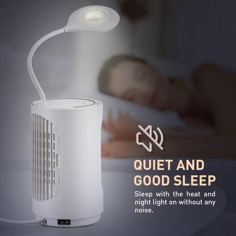 Calentador Eléctrico Cerámico Ibo 500W 4 en 1 con Luz LED