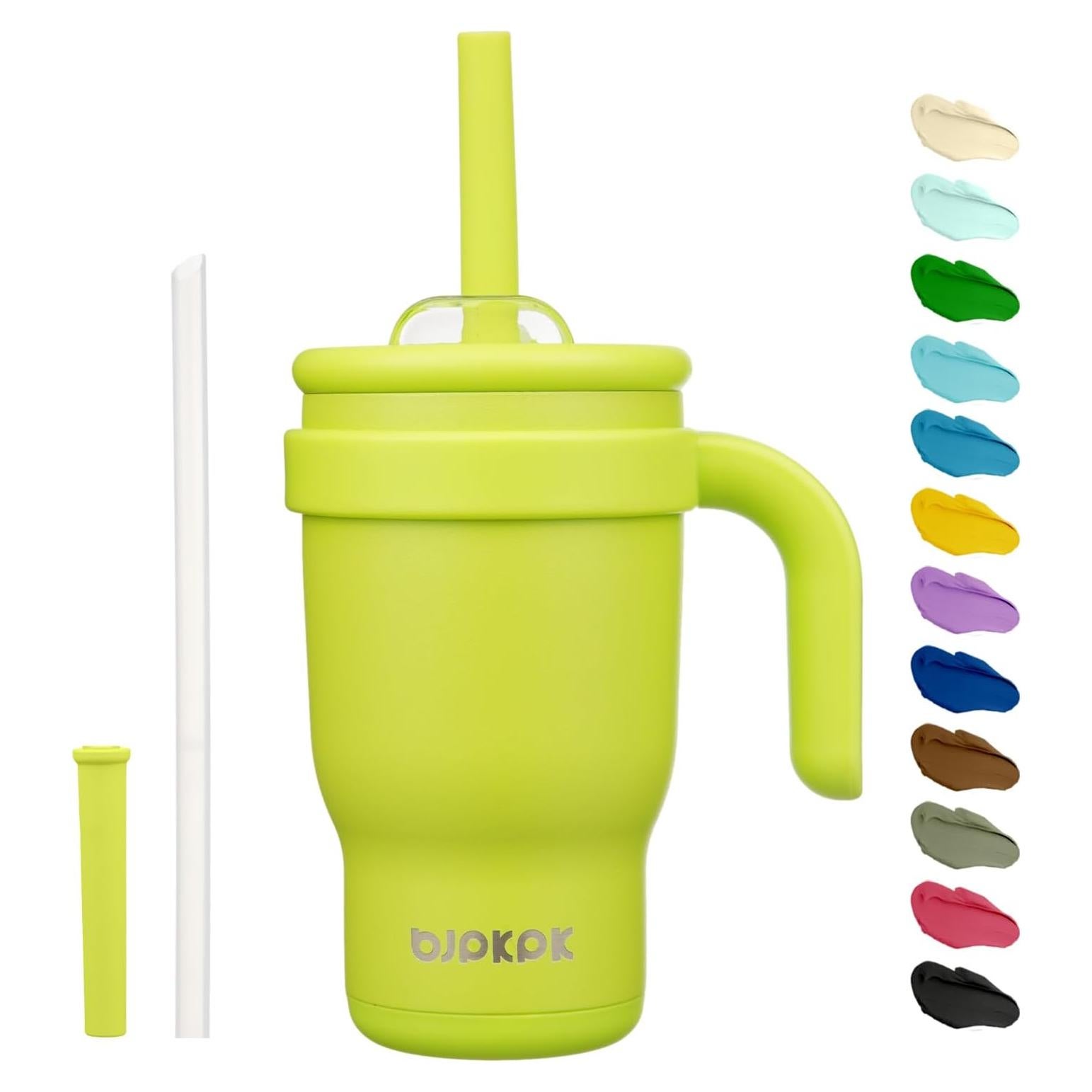 Vaso de Viaje Aislado BJPKPK 414 g Acero Inoxidable Verde