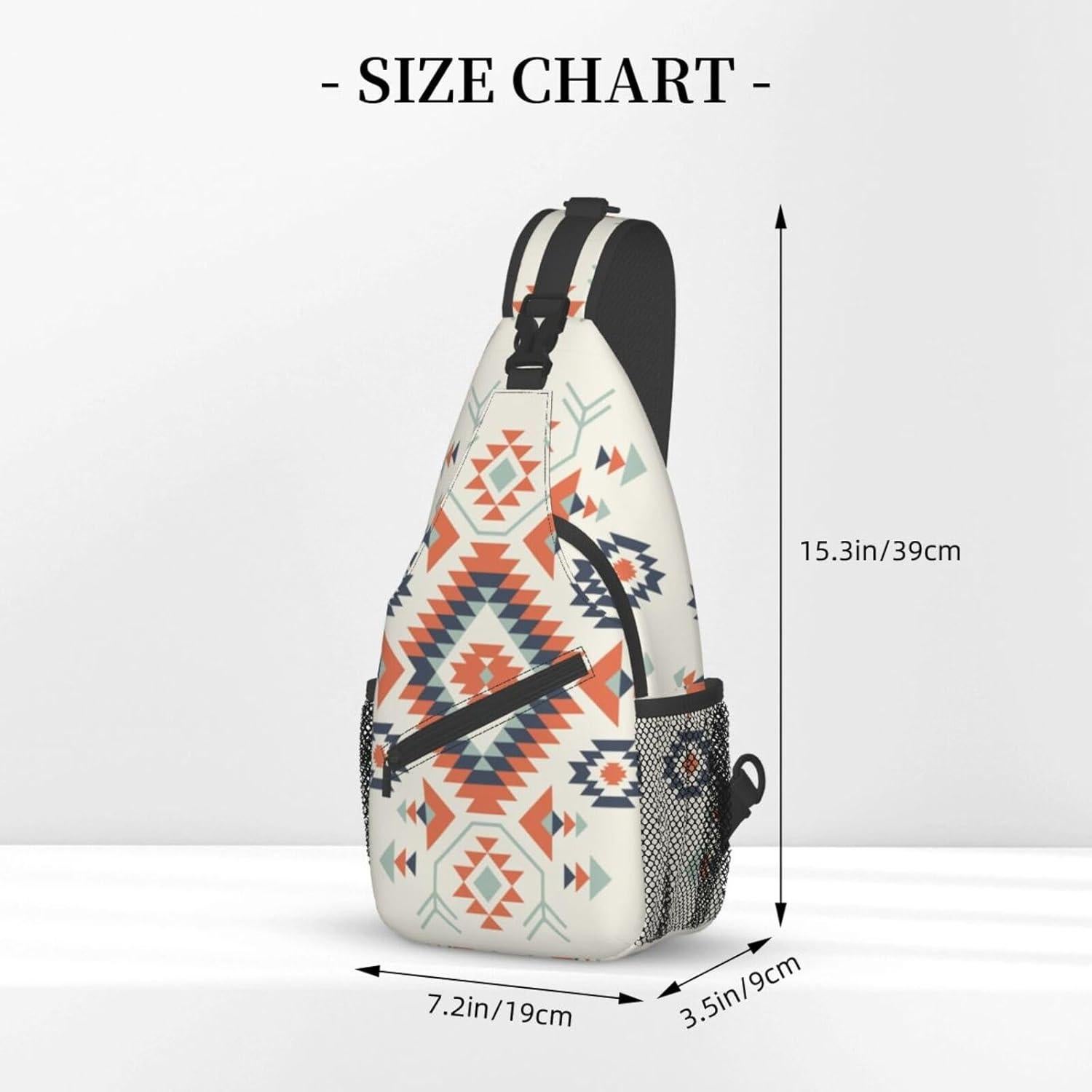 Mochila Cruzada Unisex Betyiwling Vintage Elefante 18.3x8.9x38.9 cm