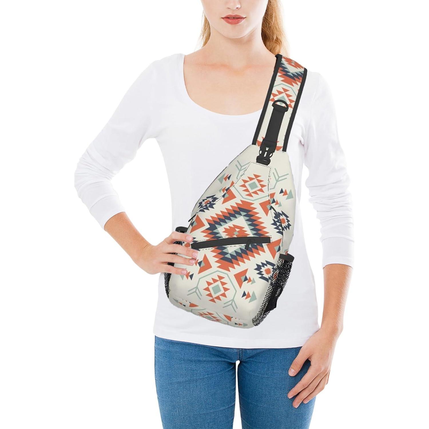 Mochila Cruzada Unisex Betyiwling Vintage Elefante 18.3x8.9x38.9 cm