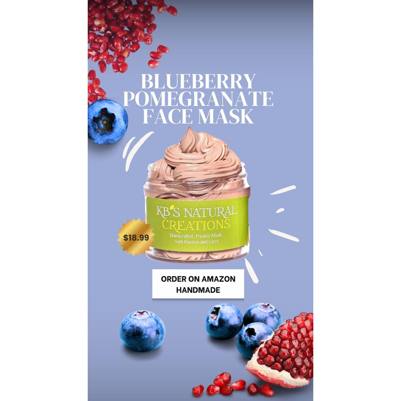 Mascarilla Facial Arándano Granada 14.17 g - Suaviza y Revitaliza