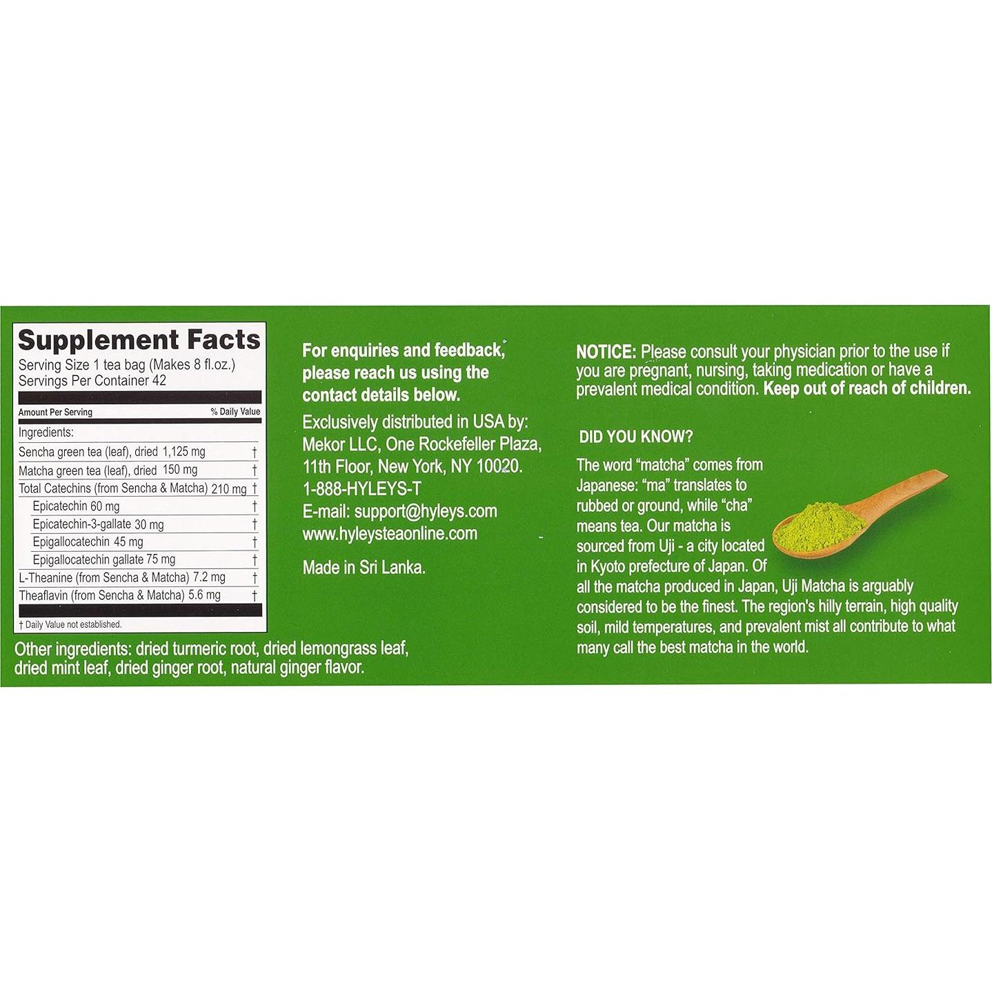 Juego de Bolsitas de Té Matcha Hyleys - 504 Bolsitas Variadas