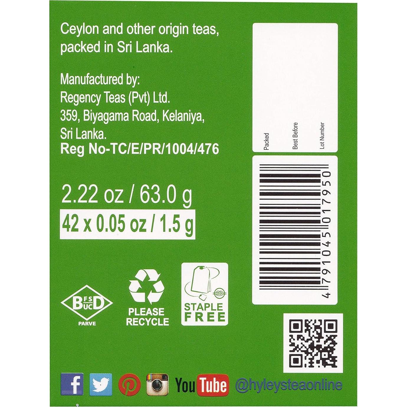 Juego de Bolsitas de Té Matcha Hyleys - 504 Bolsitas Variadas