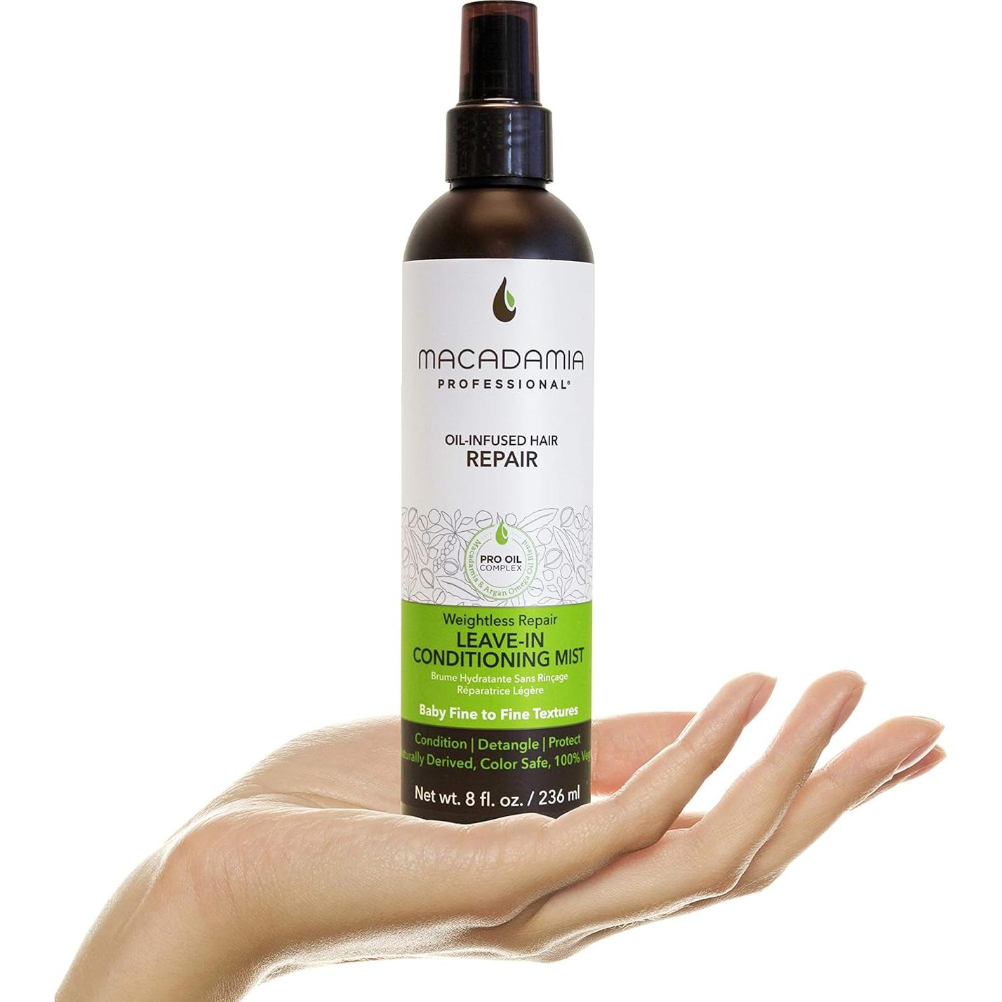 Spray Sin Enjuague Macadamia Profesional 236 ml Libre de Sulfatos