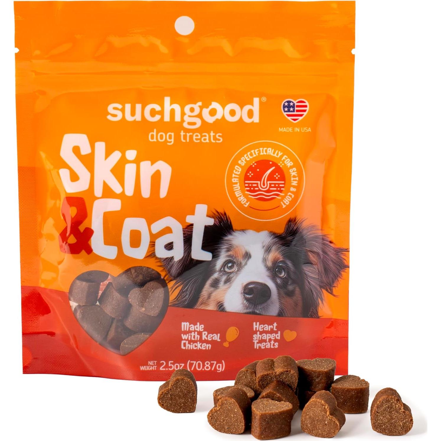 Golosinas SuchGood para Caderas y Articulaciones + Piel 2 Paquetes