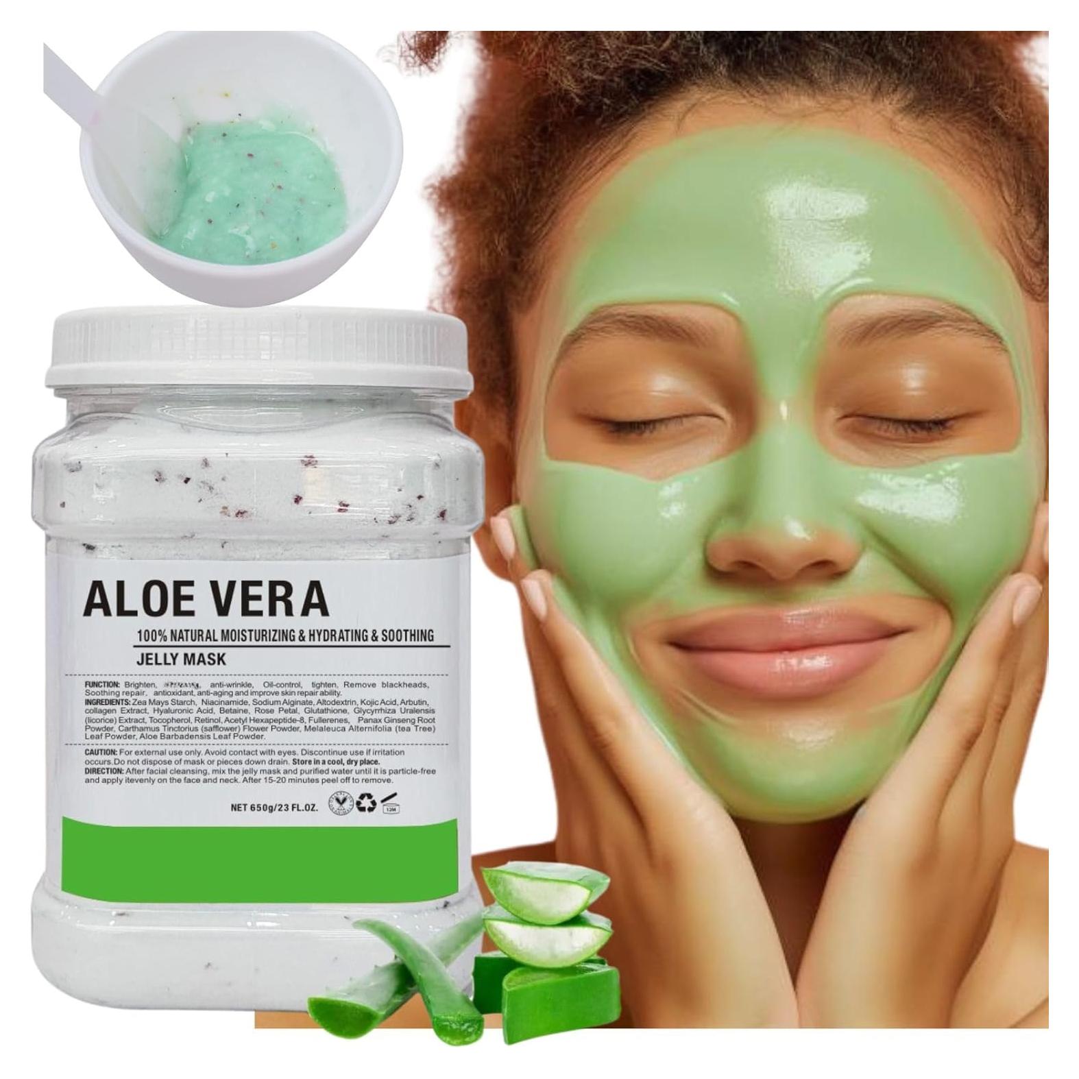 Mascarilla Facial en Polvo Vann Skin Colágeno Aloe Vera 200g