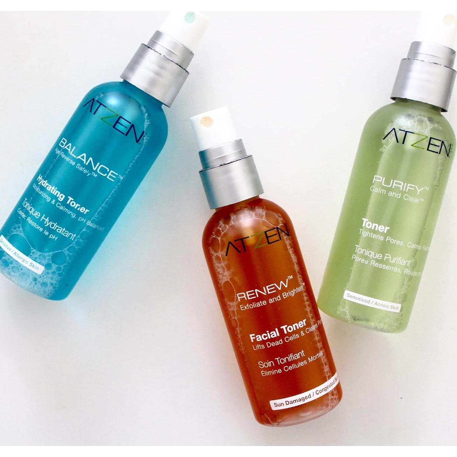 Tónico Facial Hidratante ATZEN Balance 79.83 ml - Calmante y pH