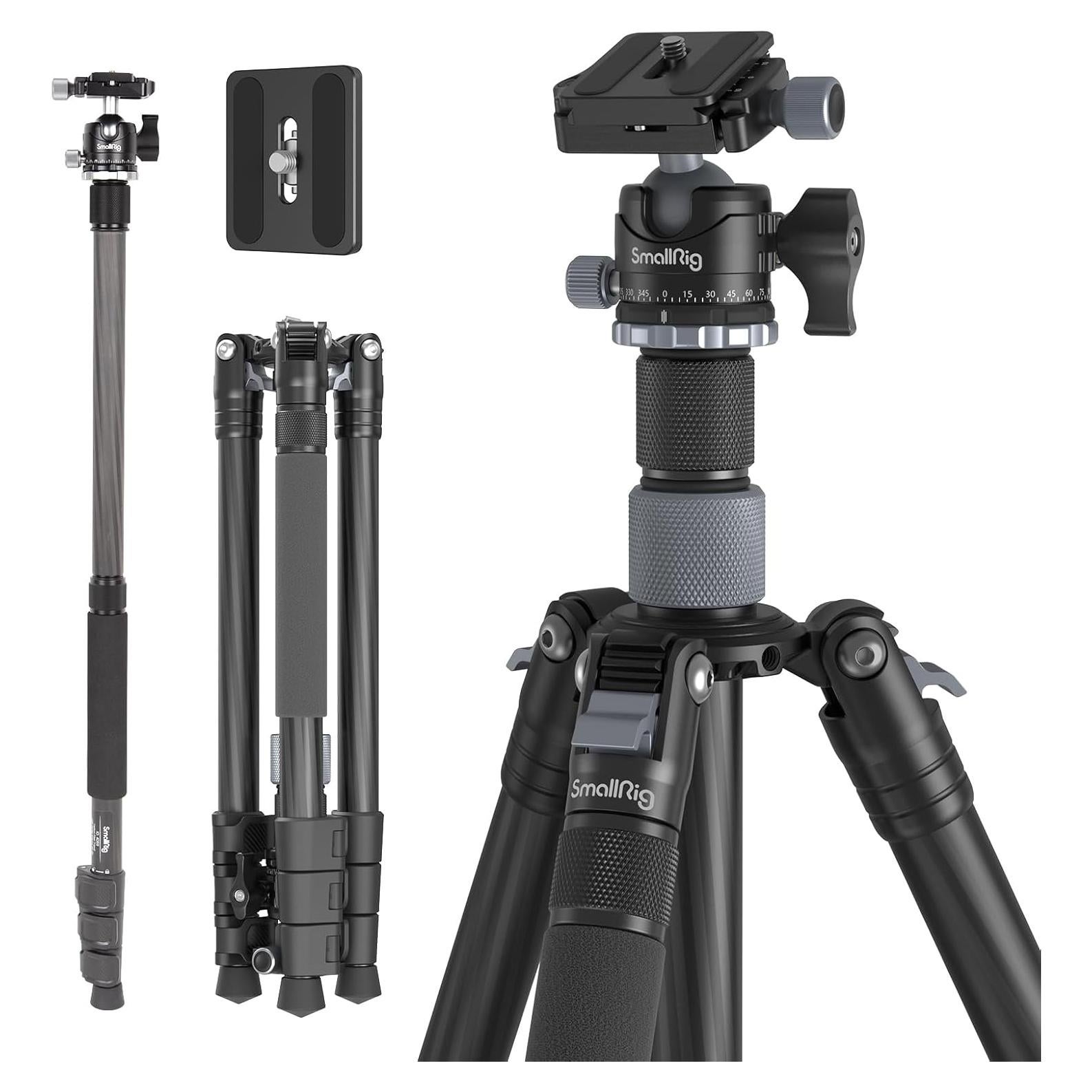 Trípode de fibra de carbono SmallRig 15787 62.2" 12 kg