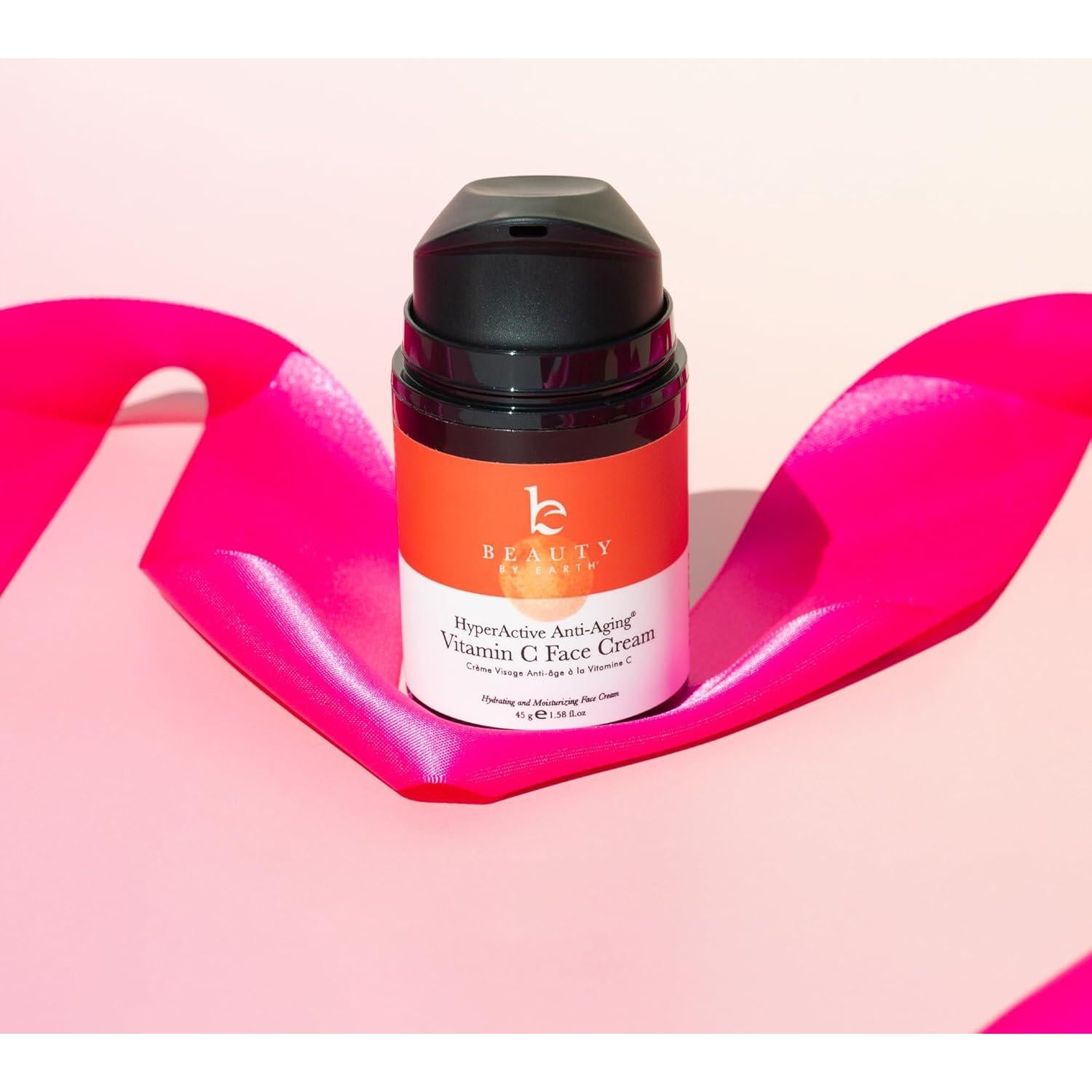 Crema Facial Iluminadora de Vitamina C Beauty by Earth 99g