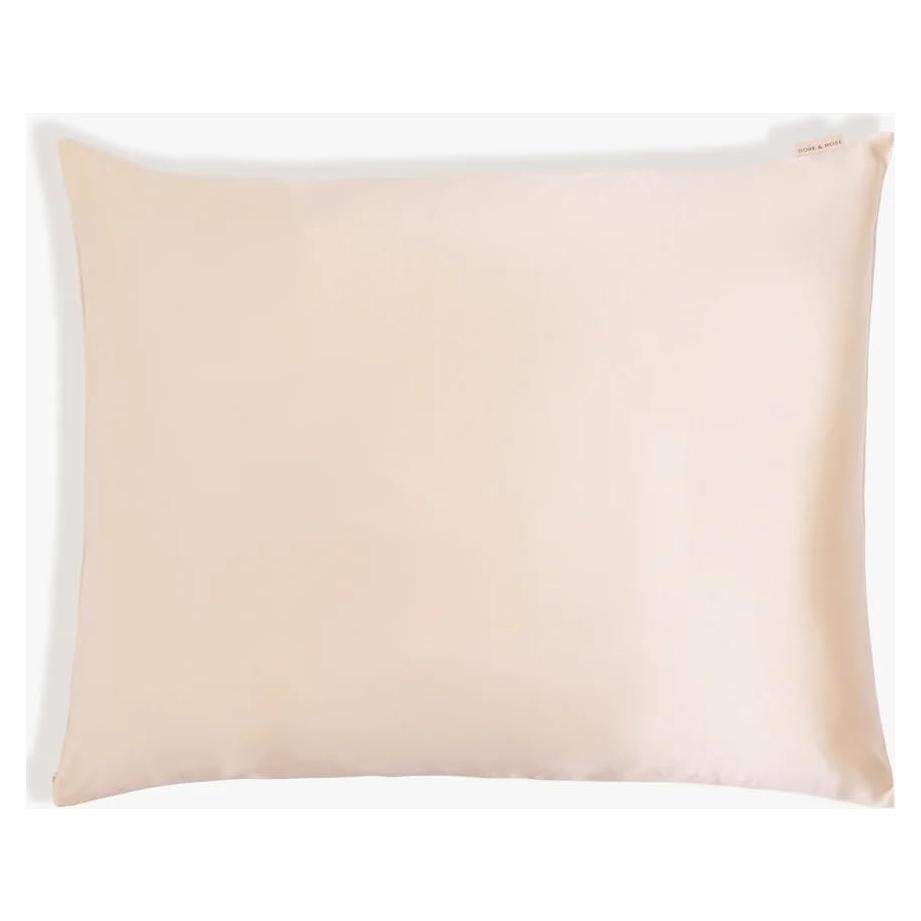 Funda de Almohada de Seda Dore & Rose Reina Champán 23 Momme