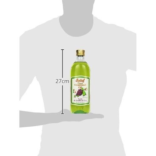 Aceite de Semilla de Uva Sadaf 1L - Saludable y Versátil