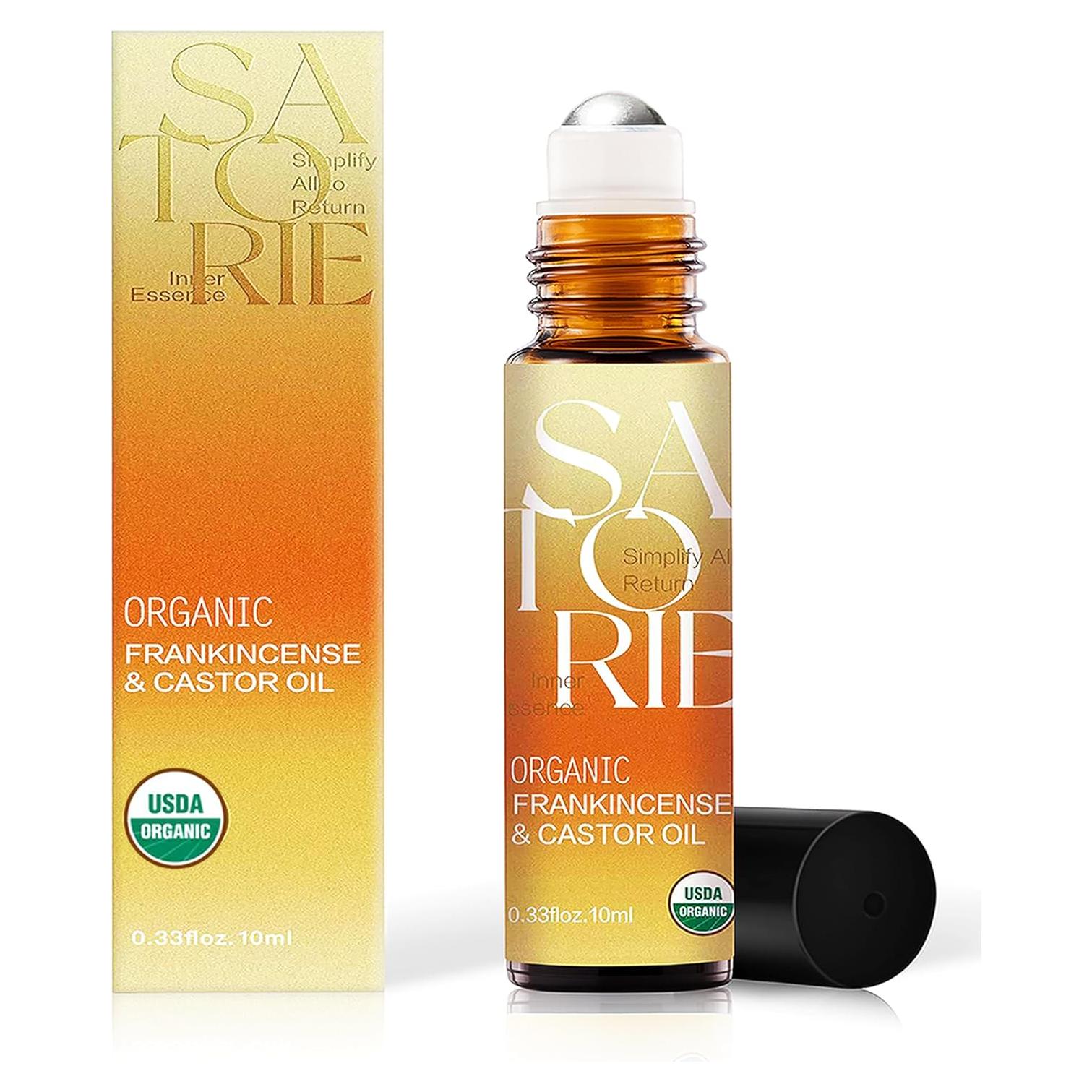 Aceite de Ricino Orgánico Satorie Roll-On 9.8 ml Hidratante