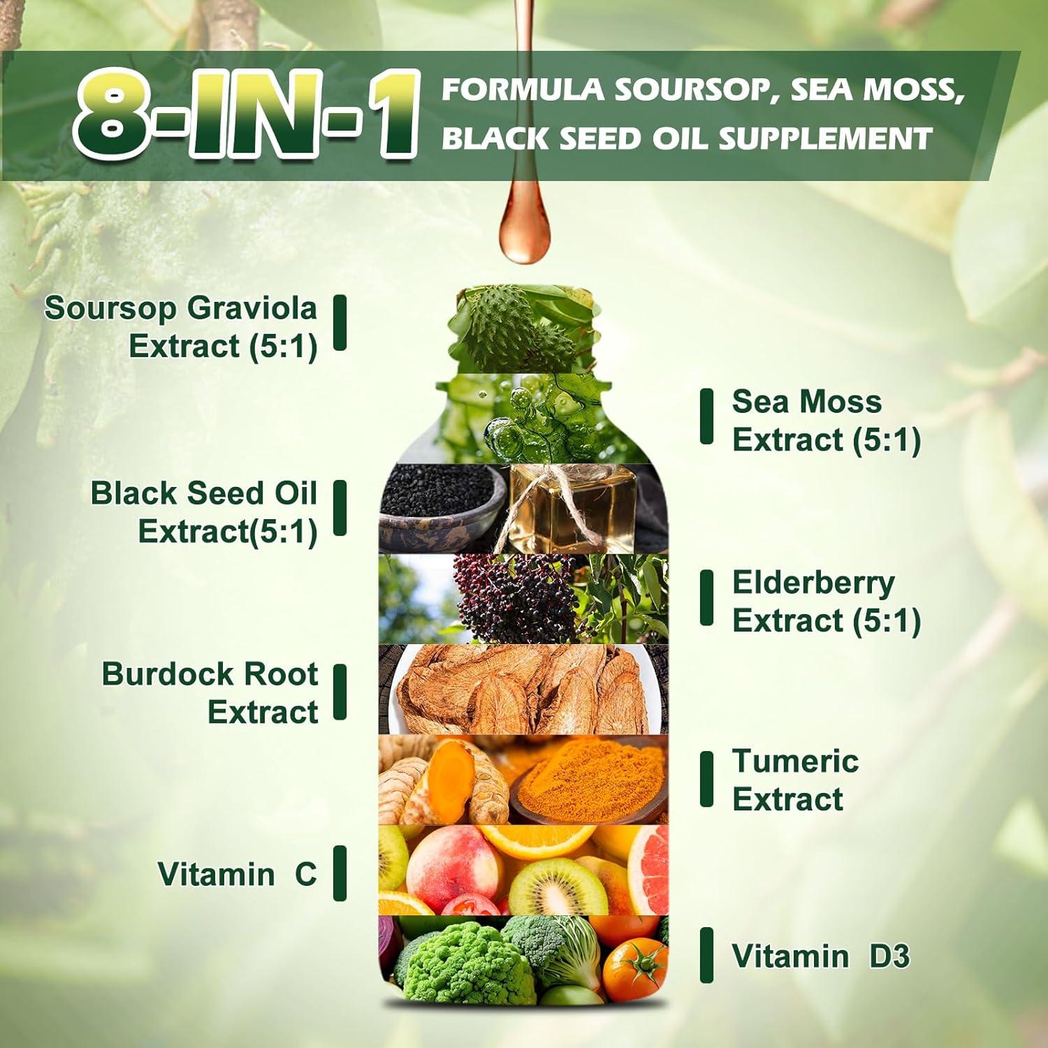 Gotas Amargas de Soursop Beworth - Extracto de Graviola 140g