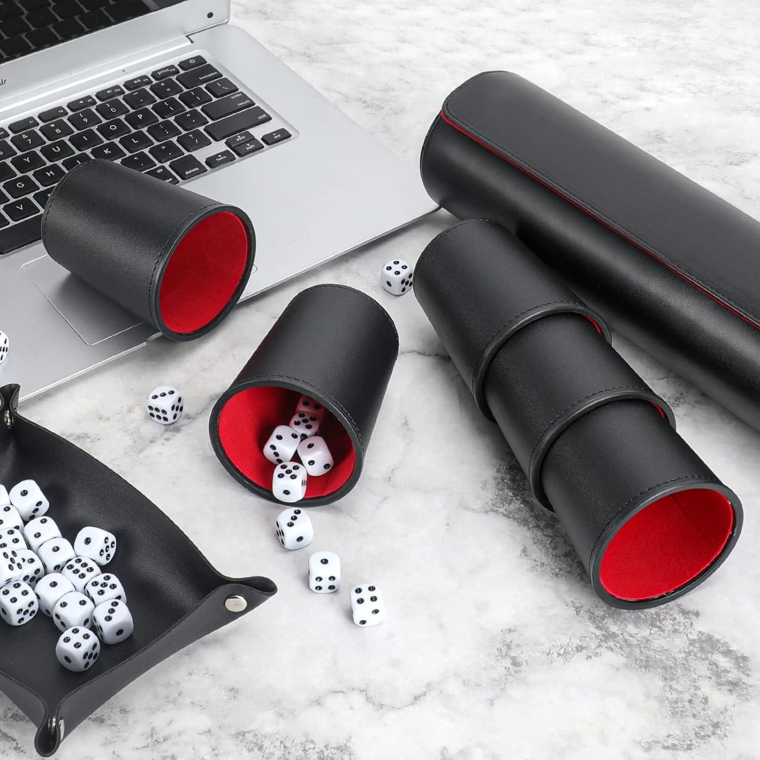 Juego de Dados de Fiesta ImnBest con 5 Copas y 25 Dados