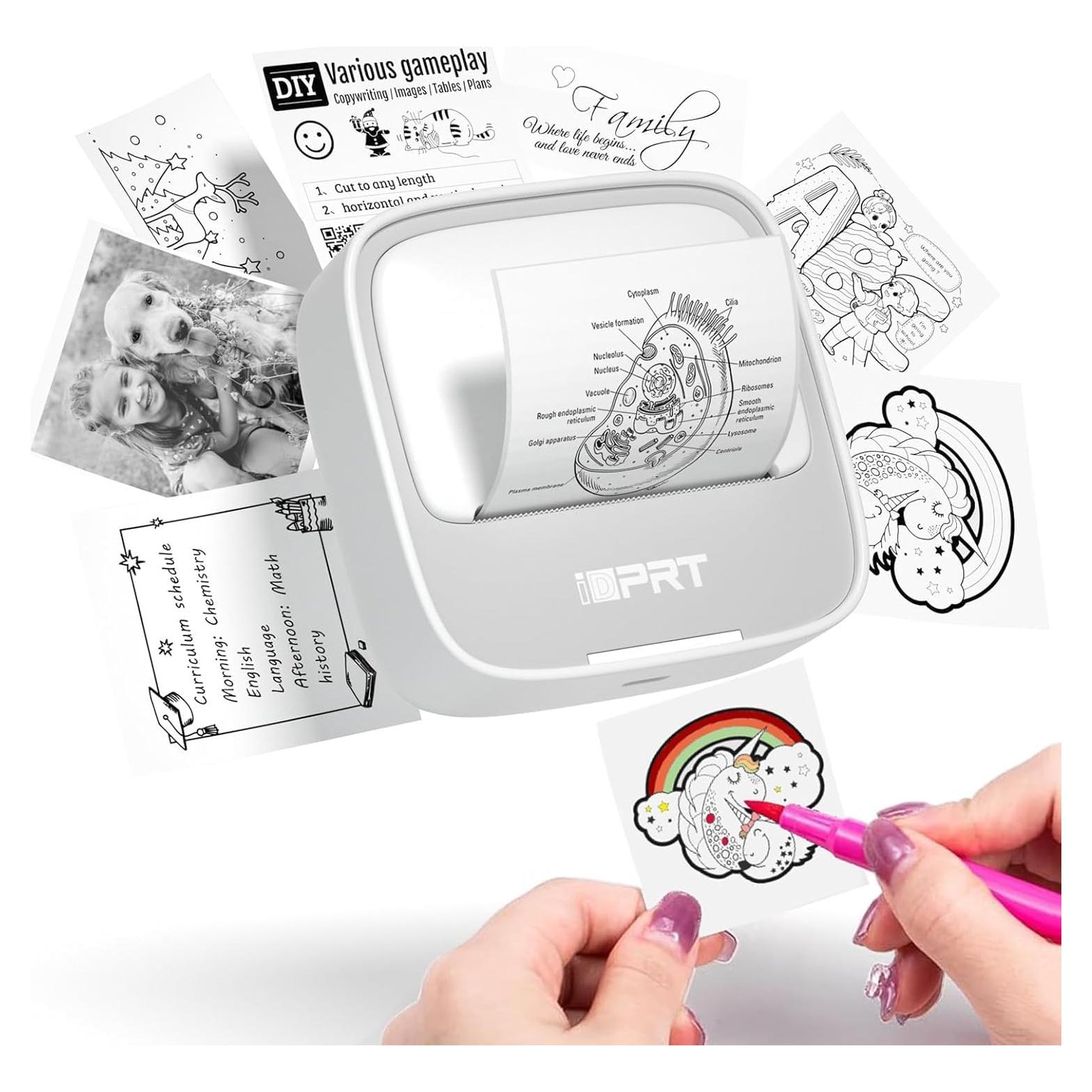 Impresora de Etiquetas Portátil Xiamen S1 Gris, 5,08 cm