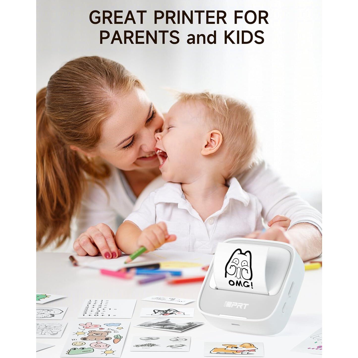 Impresora de Etiquetas Portátil Xiamen S1 Gris, 5,08 cm