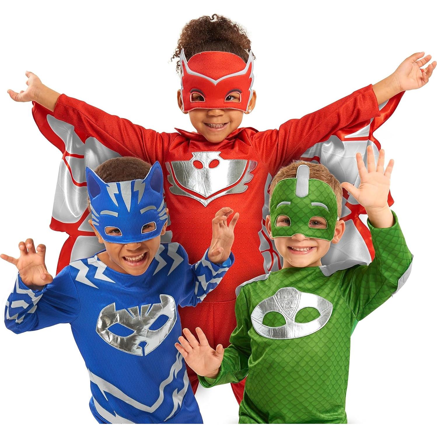 Disfraz Catboy PJ Masks Turbo Blast 4-6X con máscara