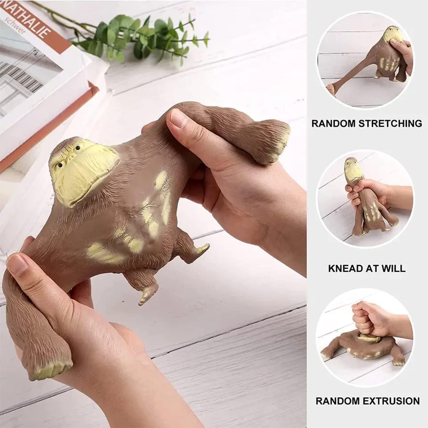 Gorila de Goma Relleno de Arena Elástico YJHWLF 1.32kg