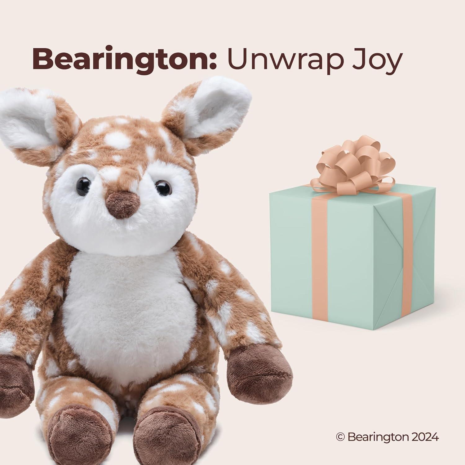 Peluche Ciervo Bearington Willow 38 cm Suave y Abrazable