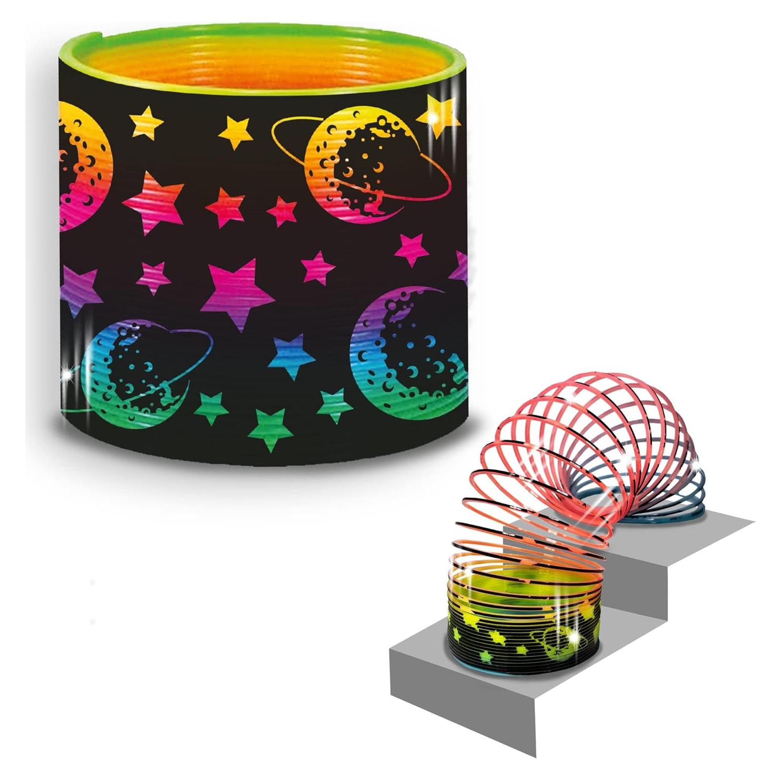 Resorte Colorido Deluxebase Astro 6.35 cm Juguete Infantil