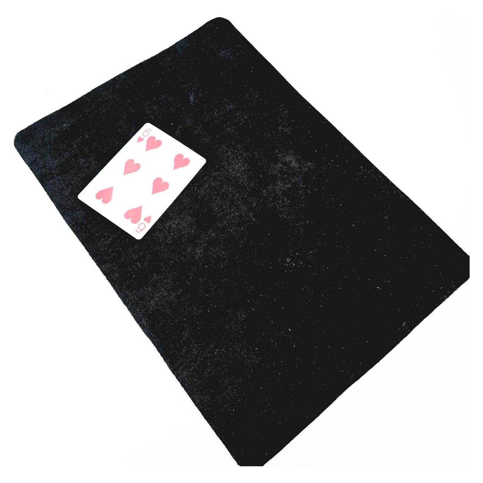 Alfombrilla Mágica Sumrica de Terciopelo Negra 42x32 cm