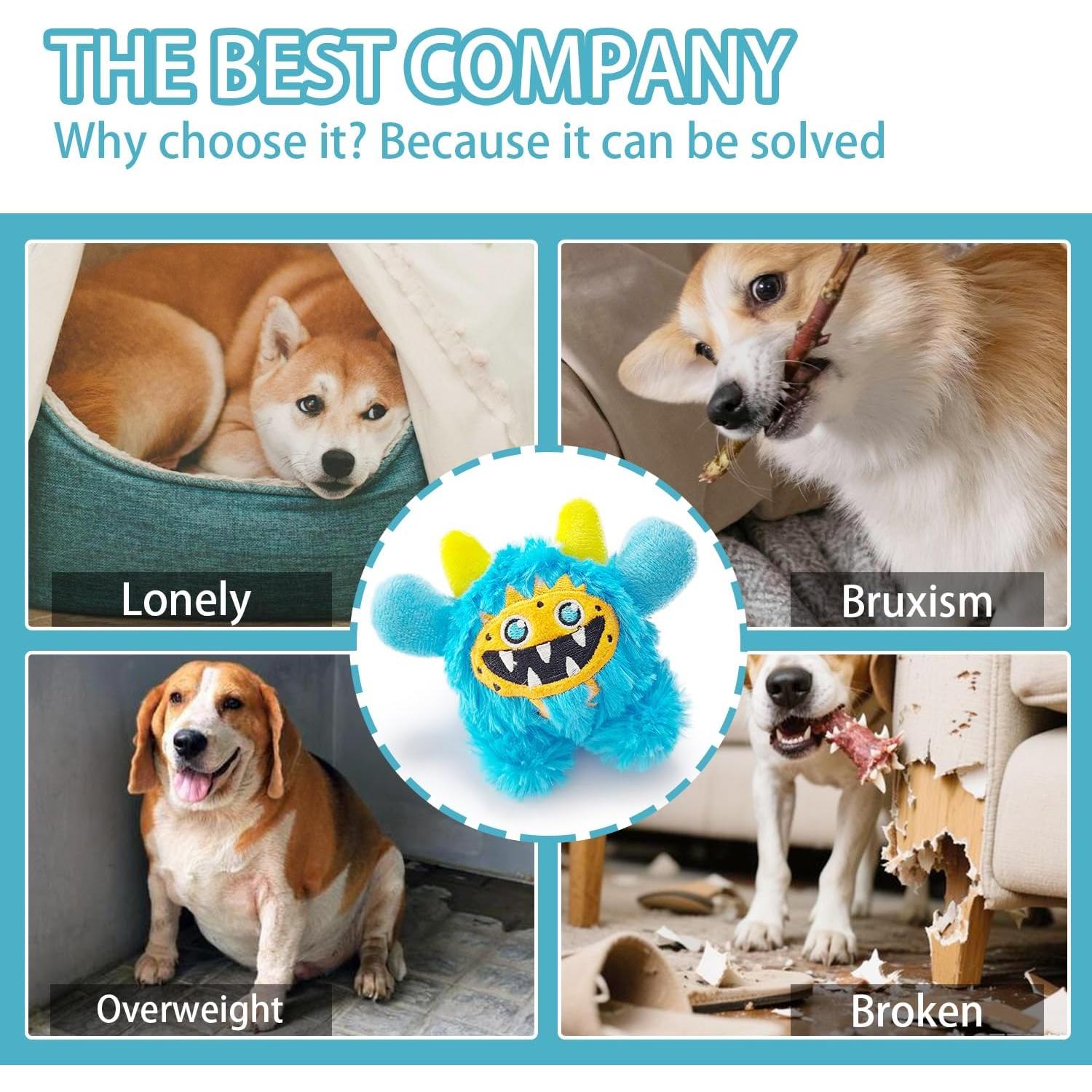 Pelota de Juguete para Perro Best Pet Supplies Azul Pequeño