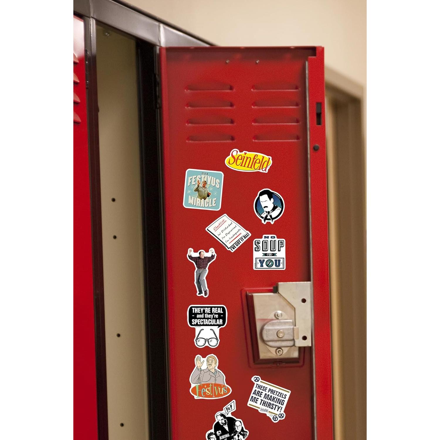 Calcomanías Seinfeld 50ct Vinilo Premium para Laptop y Más