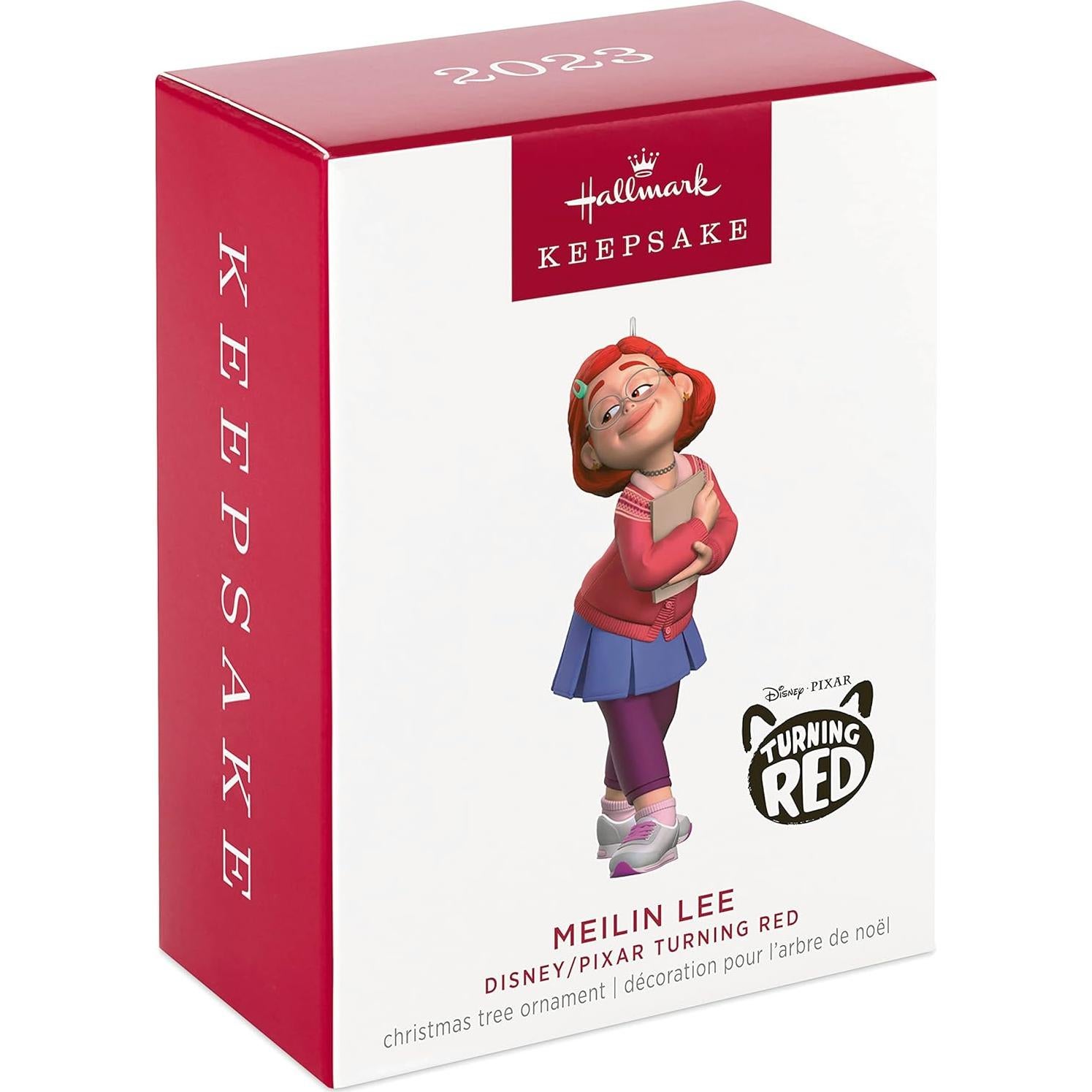 Adorno Navideño Hallmark Keepsake 2023 Meilin Lee 3.3x2.8 cm