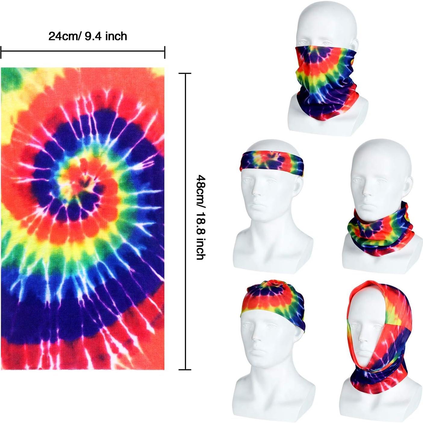 Conjunto Disfraz Hippie Frienda 6 Piezas Gafas Collar Diadema