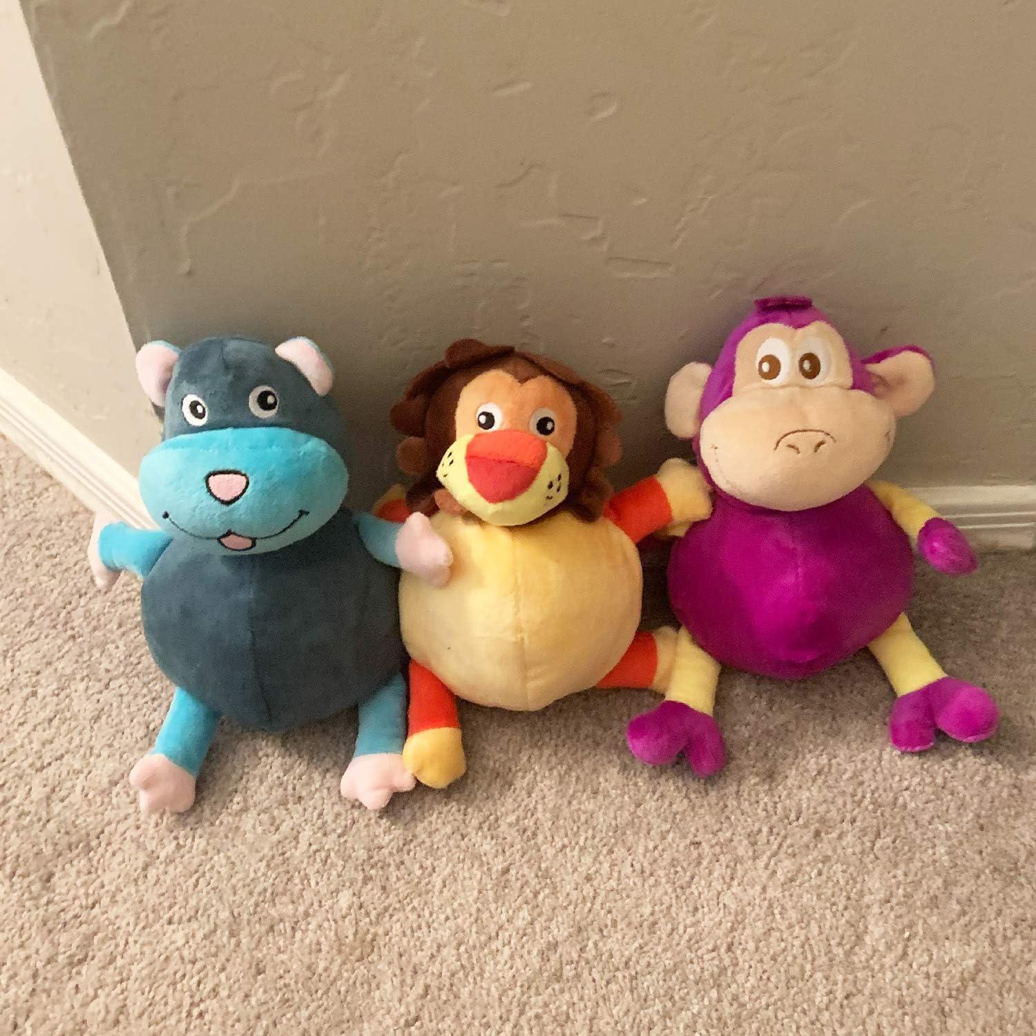 Juego de Juguetes para Perros Jalousie 3 Piezas 2-en-1 Squeaky