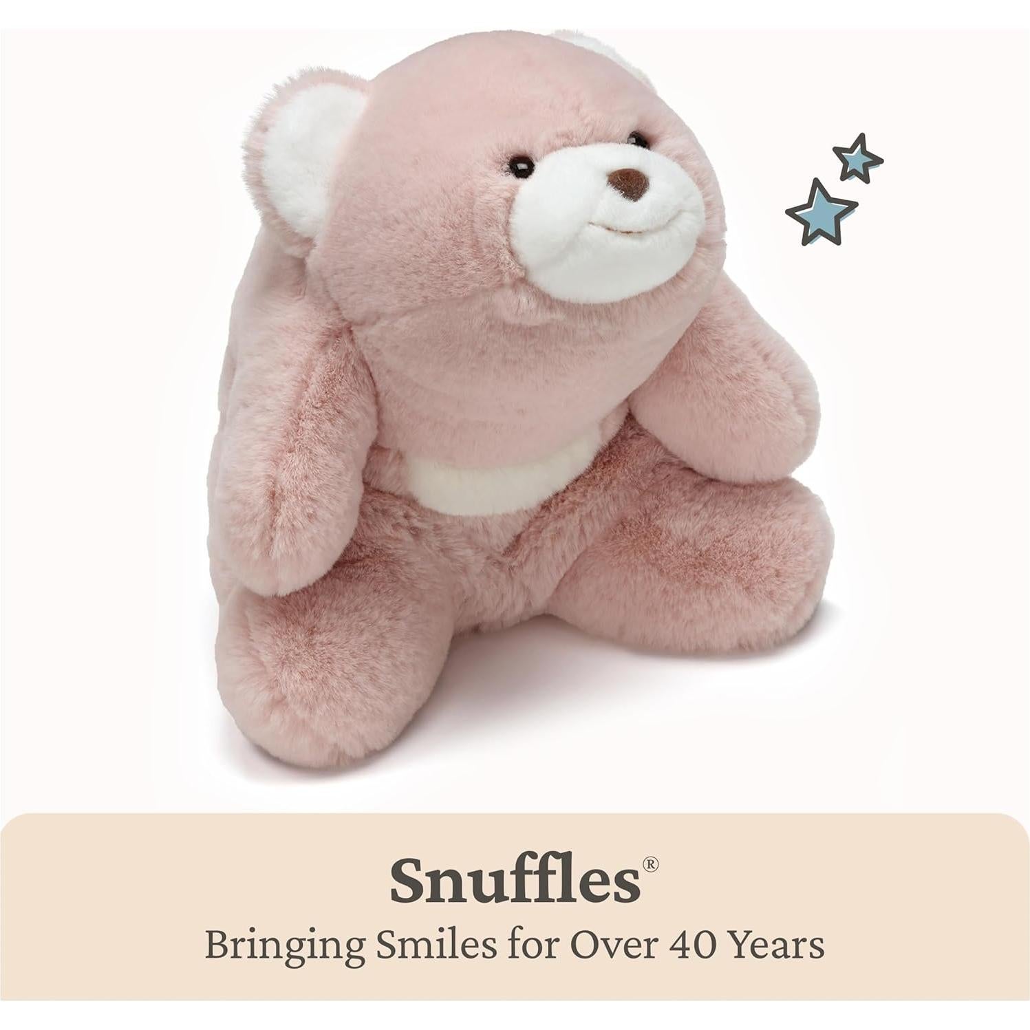Oso de Peluche GUND Snuffles Rosa 25.4 cm Premium