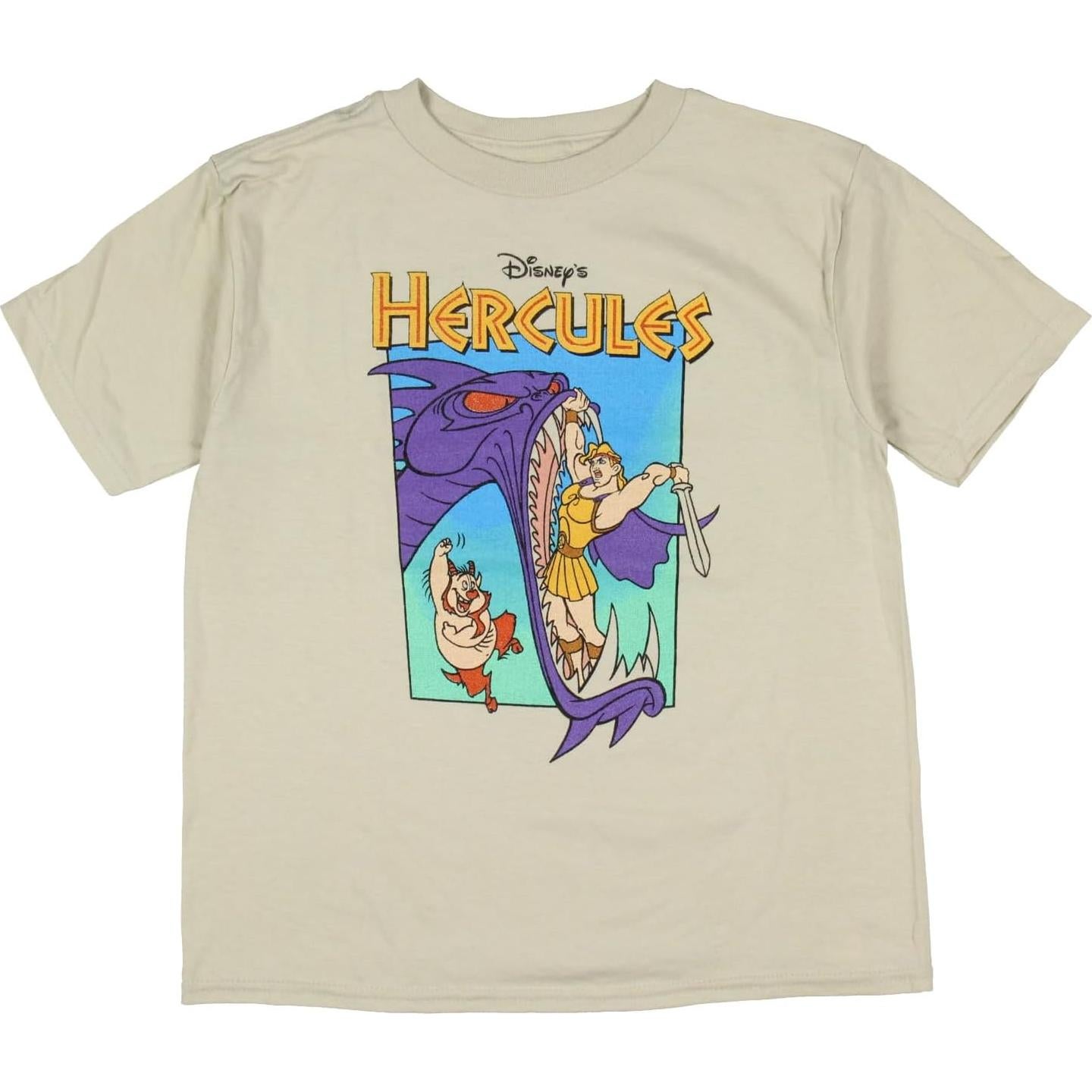 Camiseta Gráfica Retro Disney Hércules Niños 22.86x20.32cm