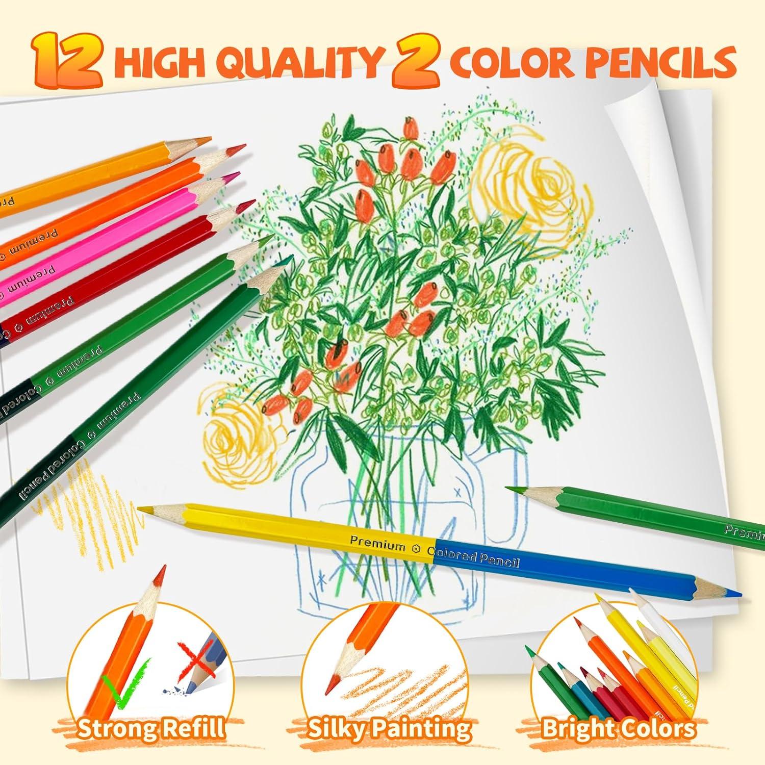 Kit de Arte Cokiki 184 Piezas para Niños 6-12 Años