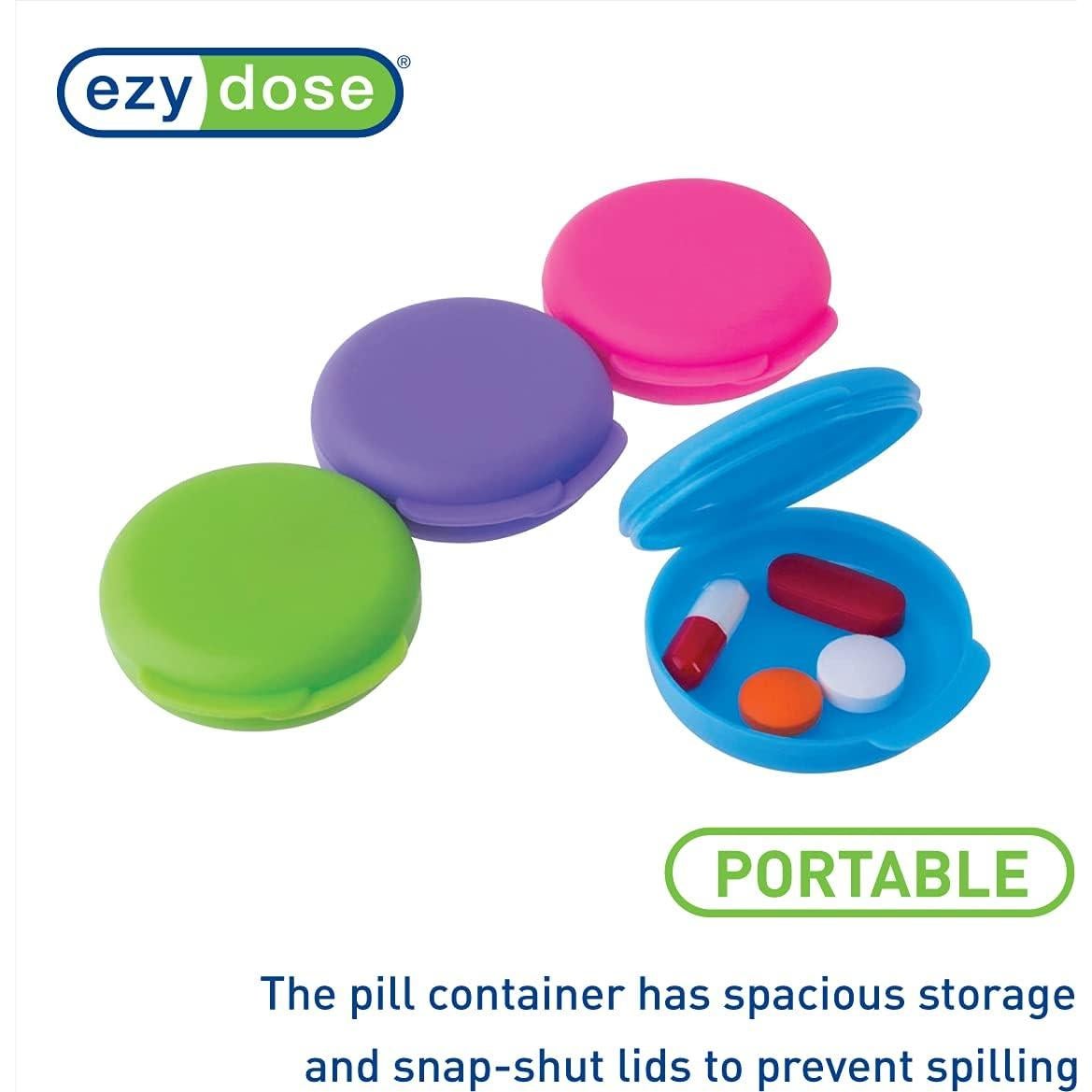 Organizador de Pastillas Ezy Dose 2-Paquete Cierre a Presión