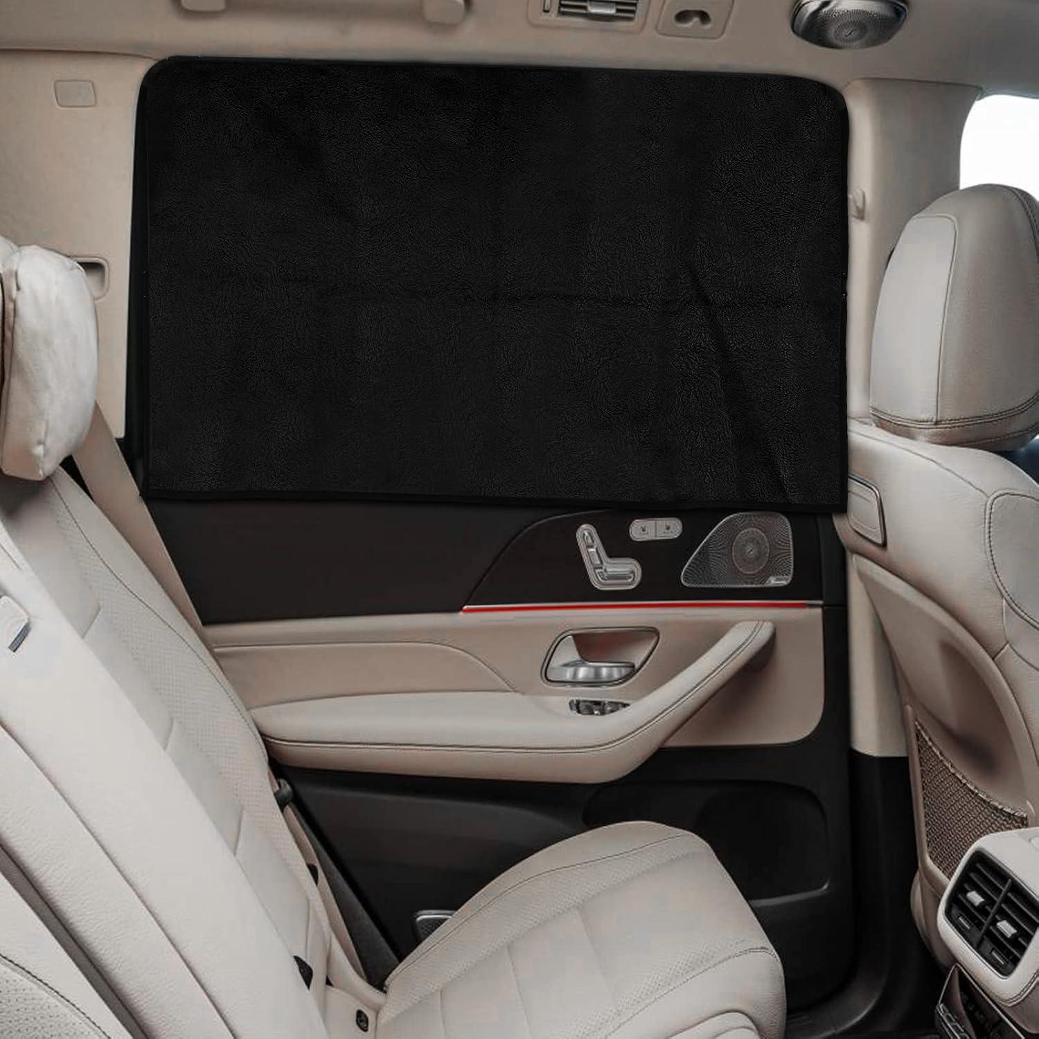 Cortinas de Ventana para Auto ZATOOTO 2 Pcs Sombra Magnética