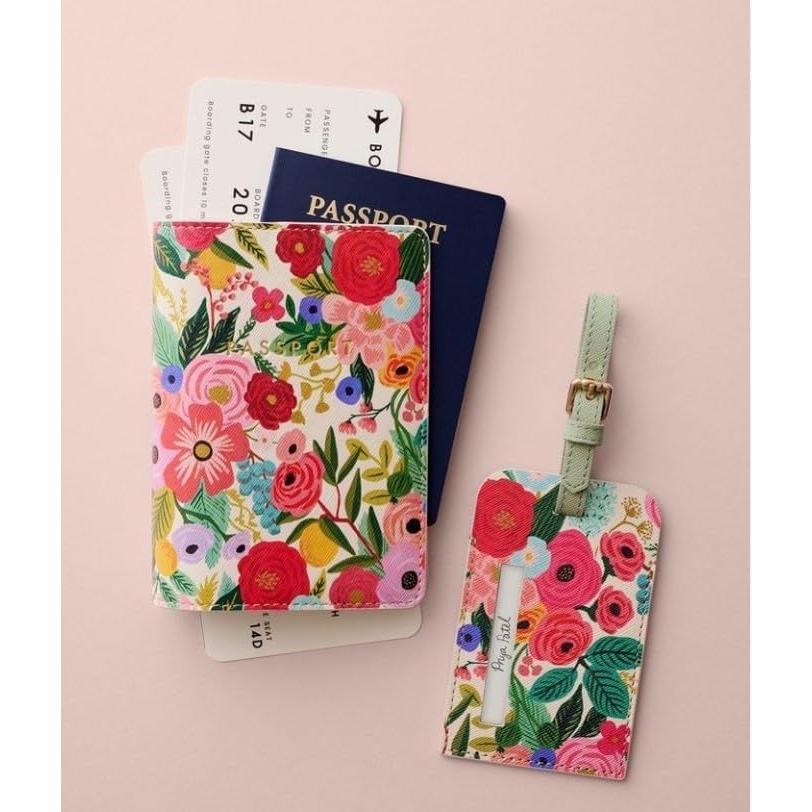 Portapasaportes Rifle Paper Co. Jardín Party para Mujeres