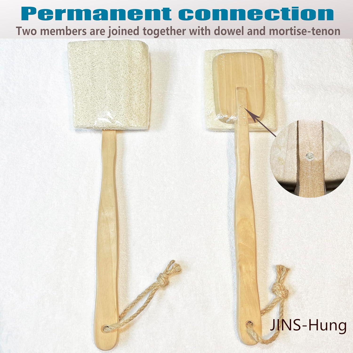 Esponja de Baño Exfoliante Lufa Natural Tang Karrey 42x9cm