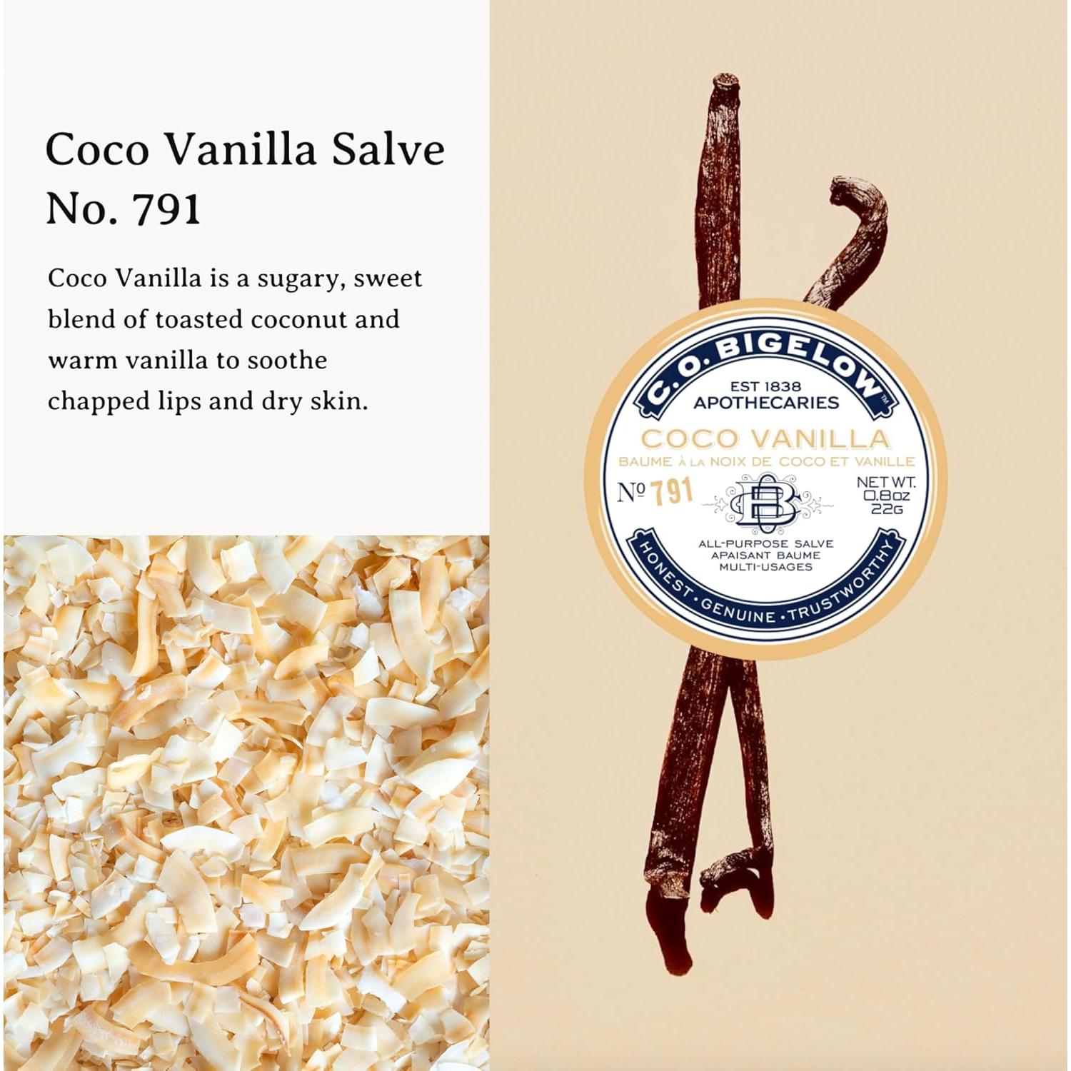 C.O. Bigelow Set de 3 Latas de Balsamo Labial Hidratante