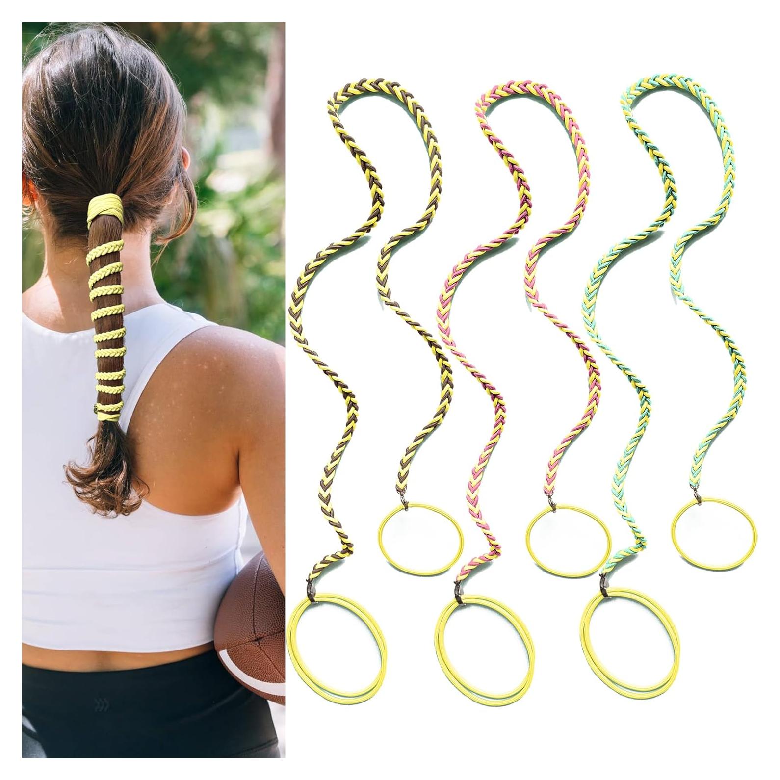 Tiras de Cabello Elásticas DAOSUN 40.64 cm Sin Enredos - 3 Piezas