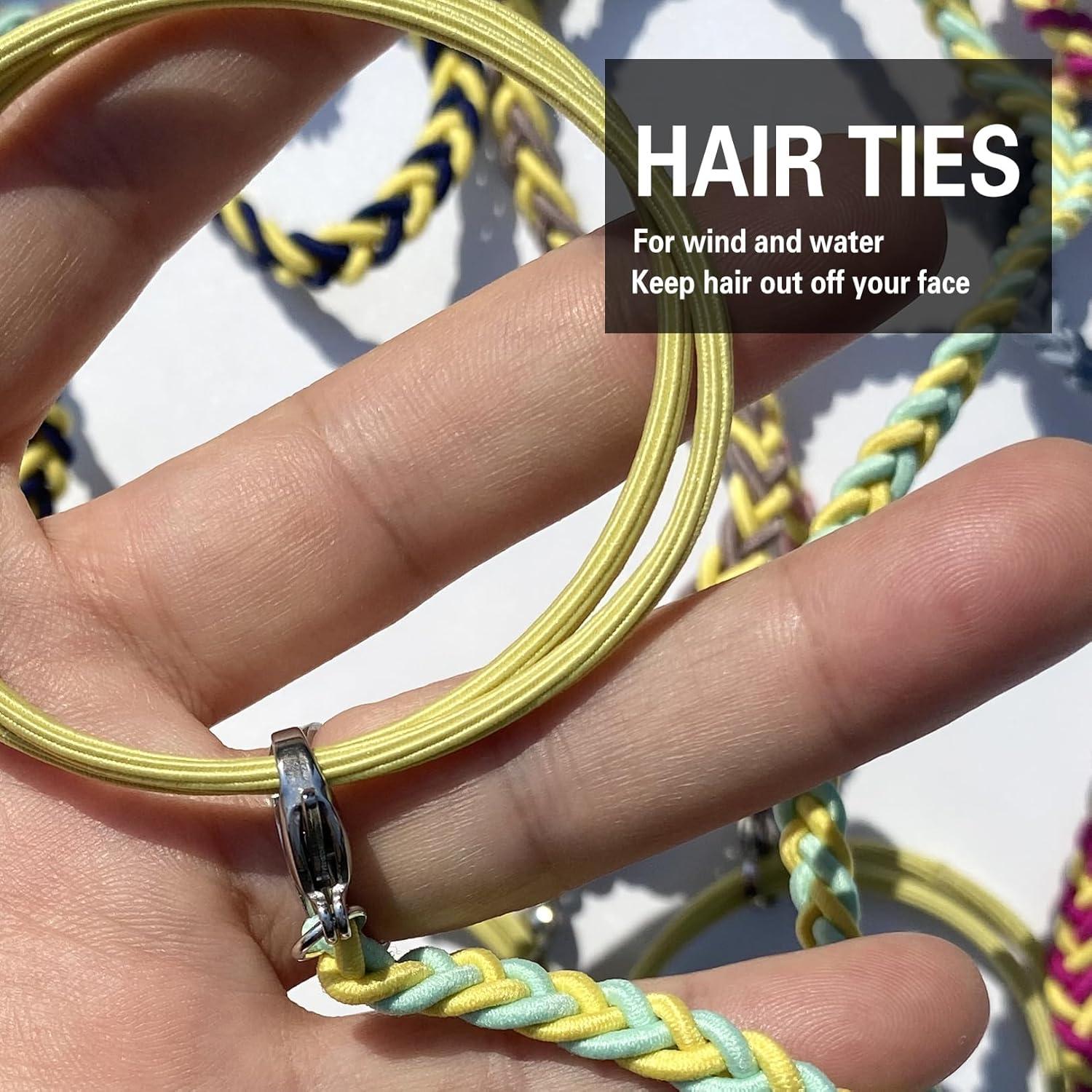 Tiras de Cabello Elásticas DAOSUN 40.64 cm Sin Enredos - 3 Piezas