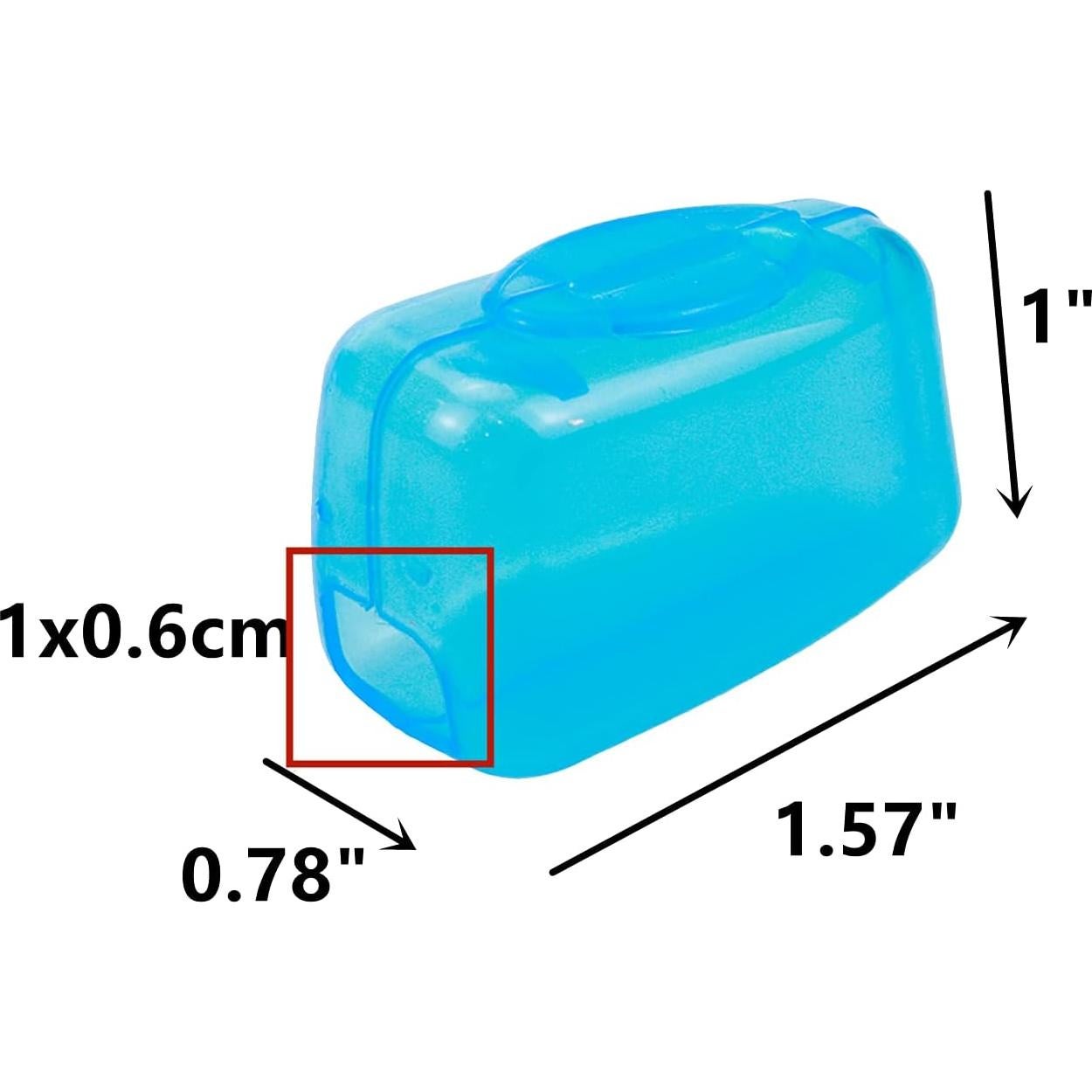 50 Cubiertas de Cabeza de Cepillo de Dientes Dahszhi Viaje